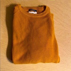 ZARA mustard sweater